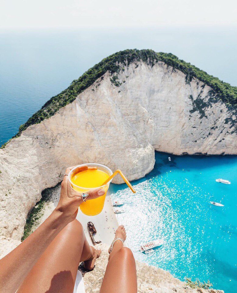 Бухта Навайо, Греция.