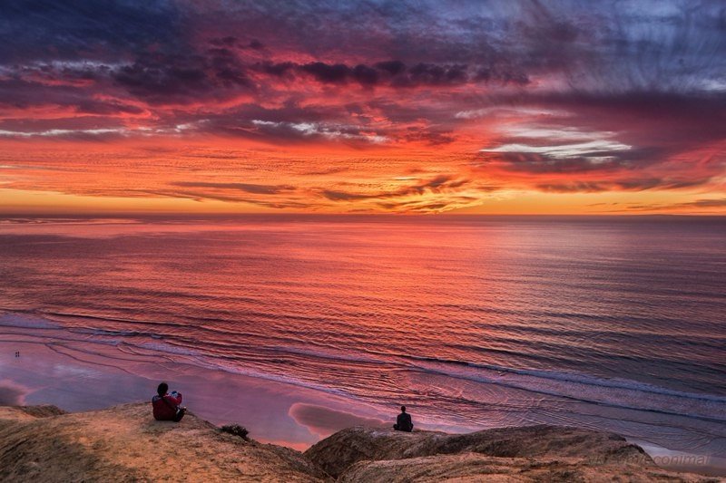 The magic of dawns and sunsets.