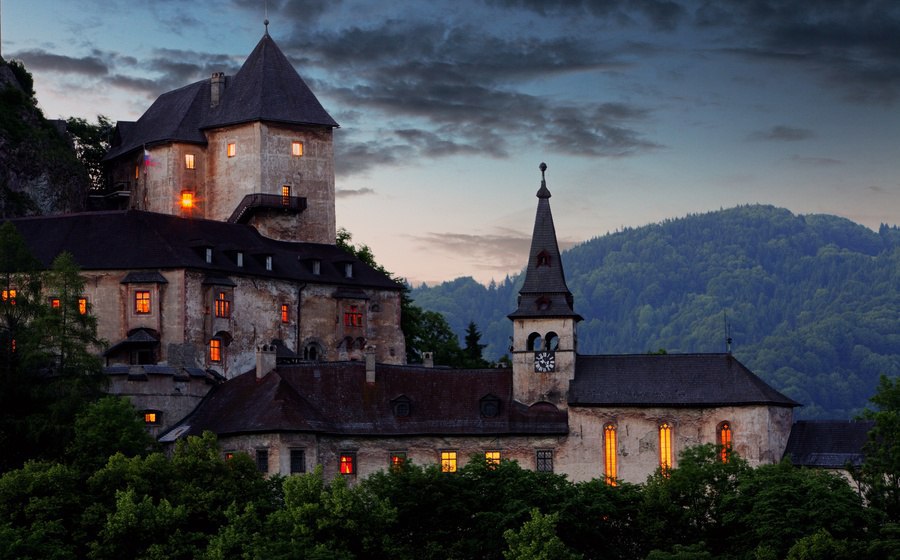 Чарующая Словакия, Оравский Град.