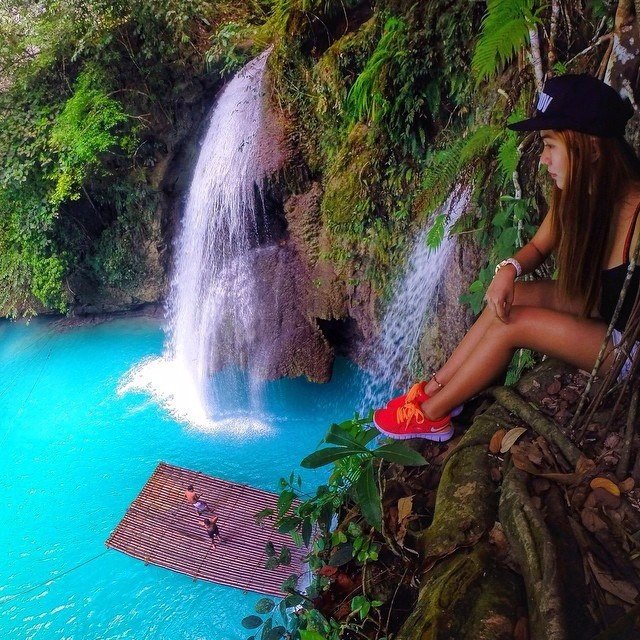 Водопады Кавасан на острове Себу в Филиппинах. - 9