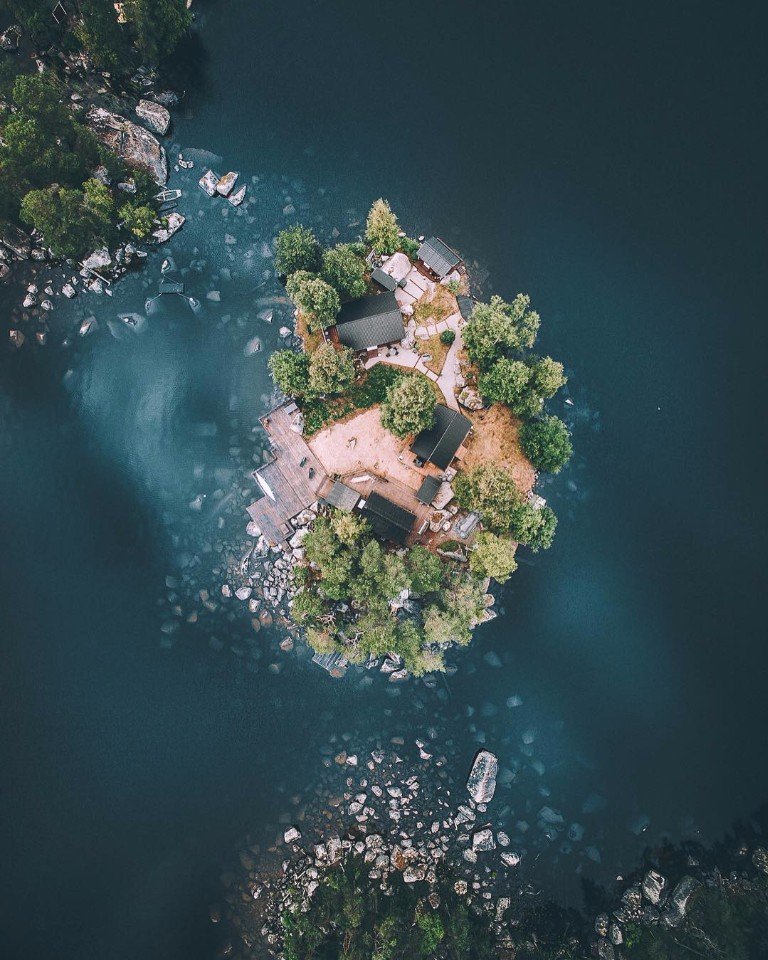 Фотографии Швеции с квадрокоптера.