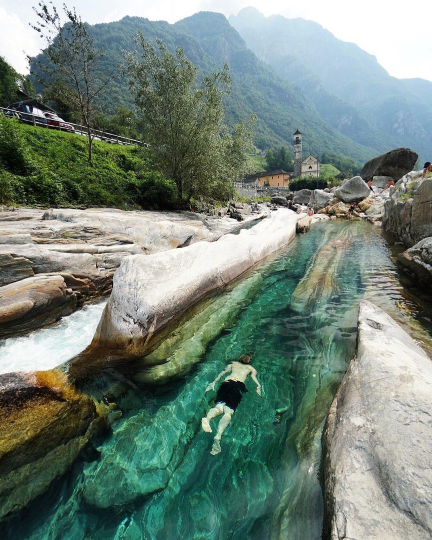 Верзаска — самая прозрачная река в мире