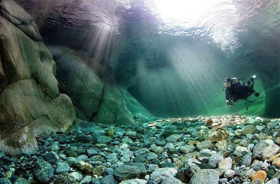 Верзаска — самая прозрачная река в мире