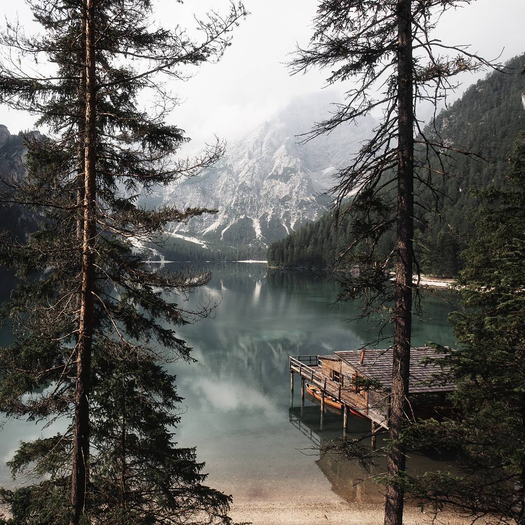 Озеро Брайес, Италия