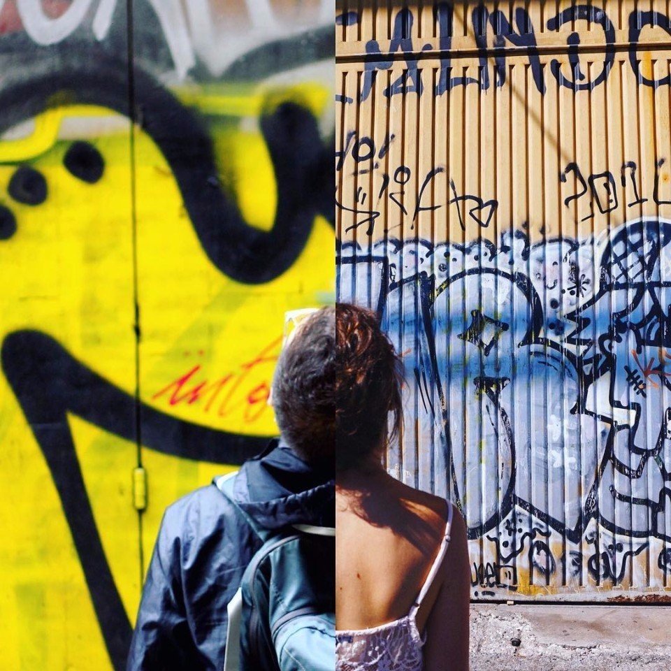 Пополам: пара превращает в «совместные снимки» кадры из путешествий, сделанные в разлуке - 9