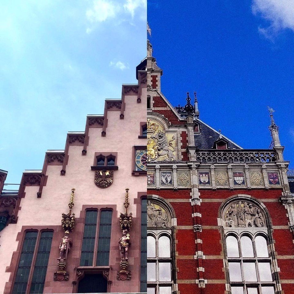 Пополам: пара превращает в «совместные снимки» кадры из путешествий, сделанные в разлуке - 5