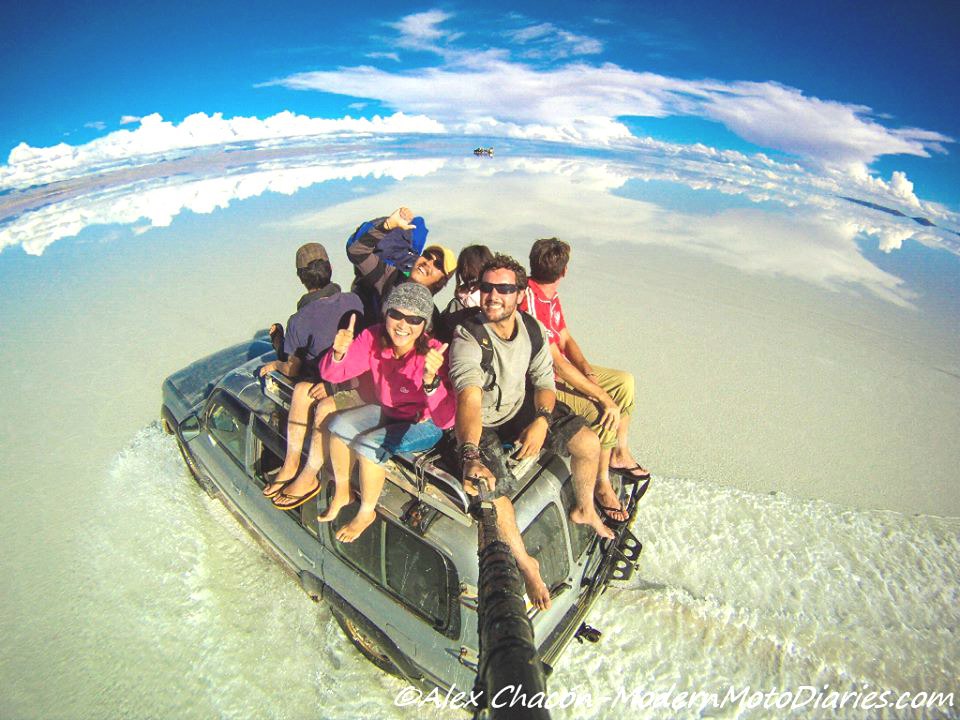 Гігантська задзеркалля - солончак Уюні в Болівії - 5