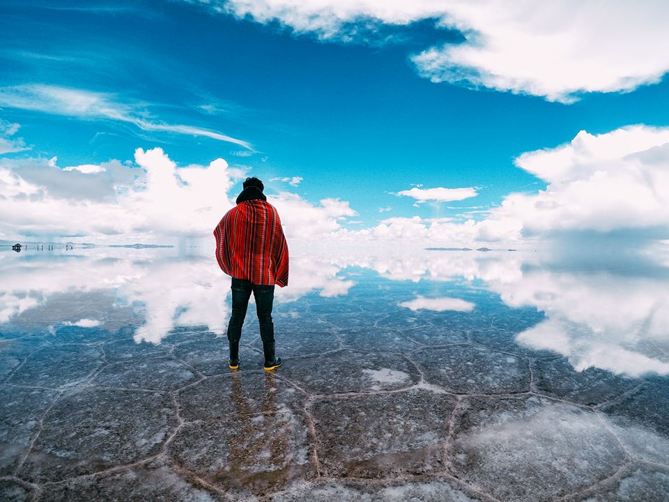 Гігантська задзеркалля - солончак Уюні в Болівії - 3