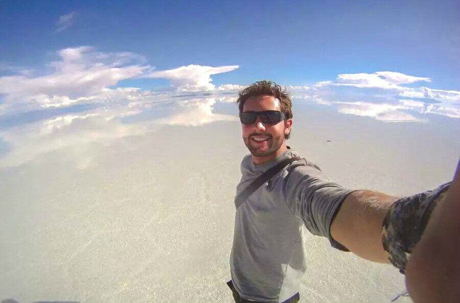 Гігантська задзеркалля - солончак Уюні в Болівії - 6