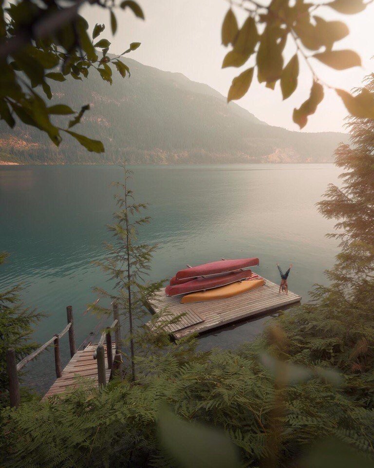 Canada is a land of lakes and high mountains. - 7