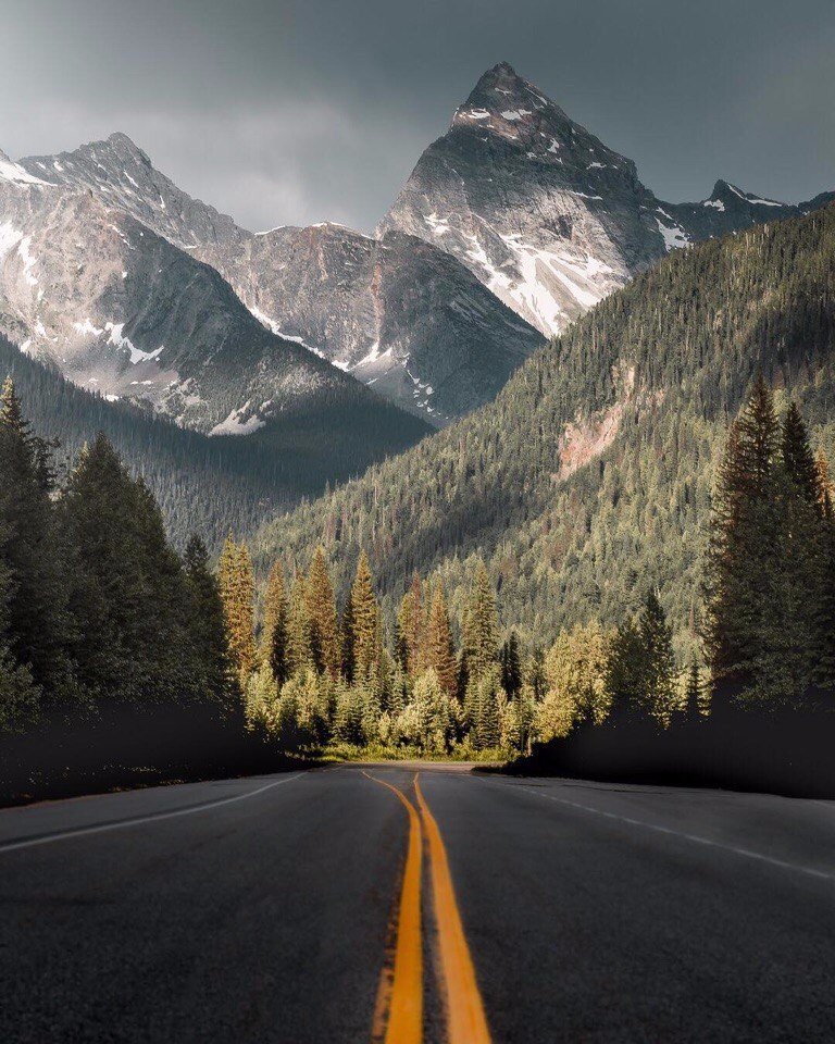 Canada is a land of lakes and high mountains. - 5