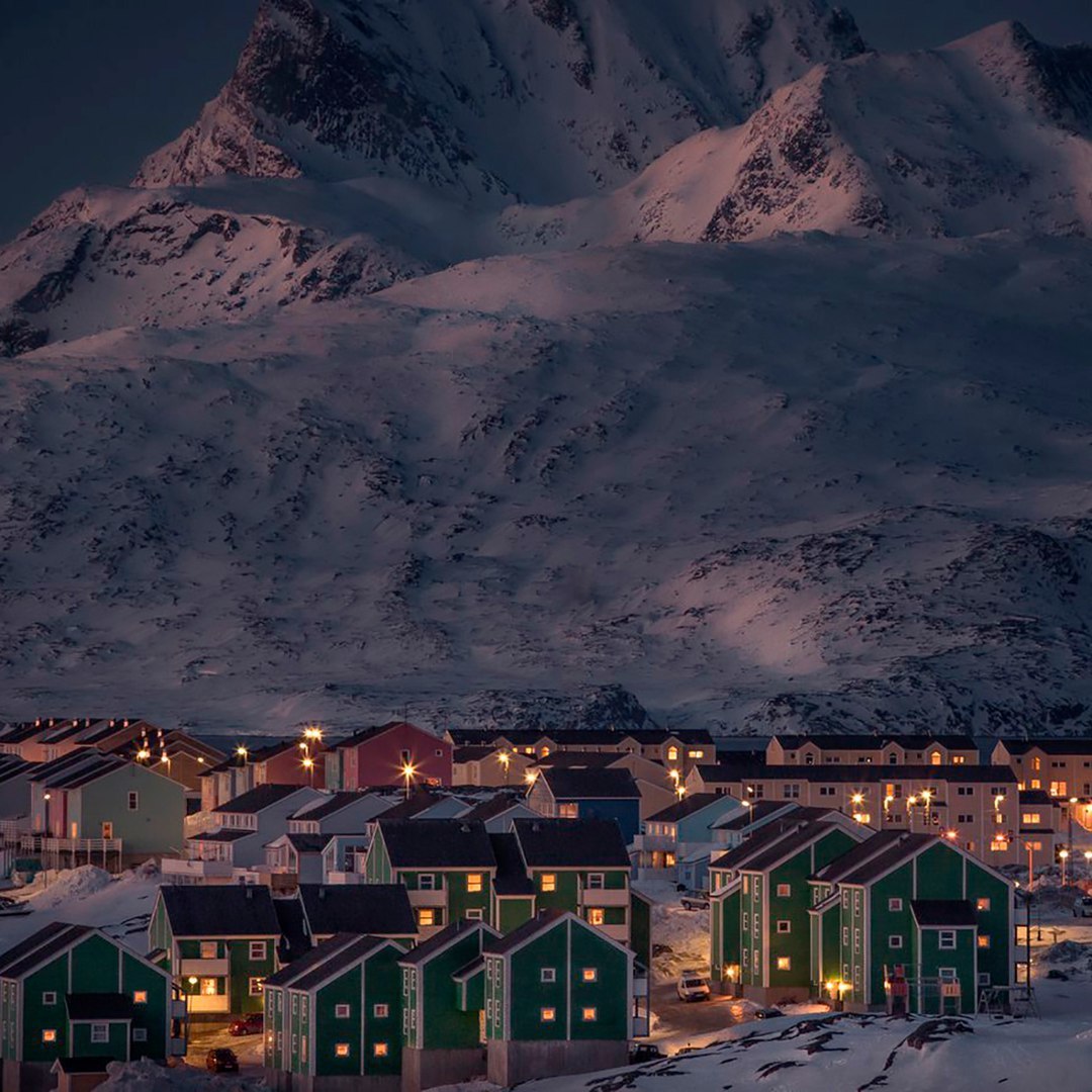 Зима в Гренландии