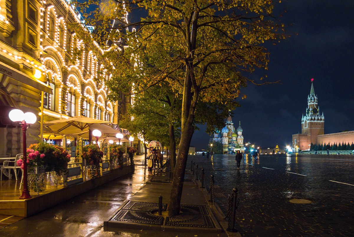 Вечер на Красной Площади