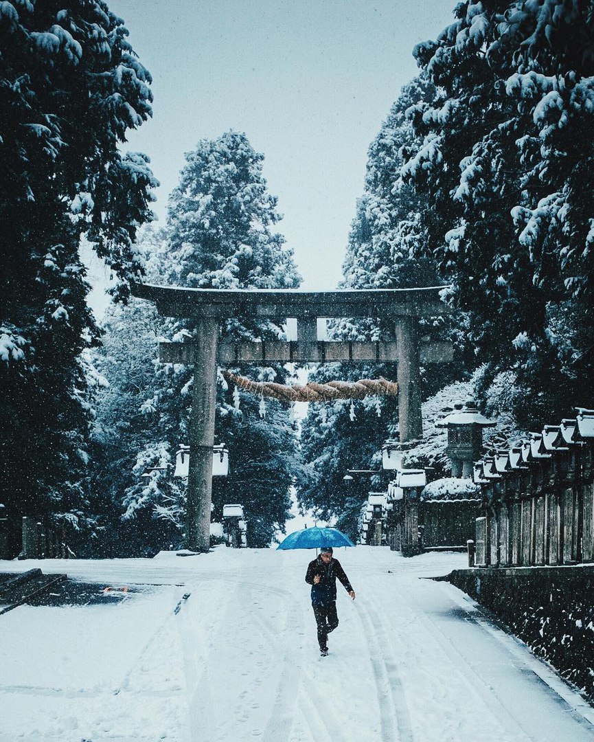 Снег в Японии - 9