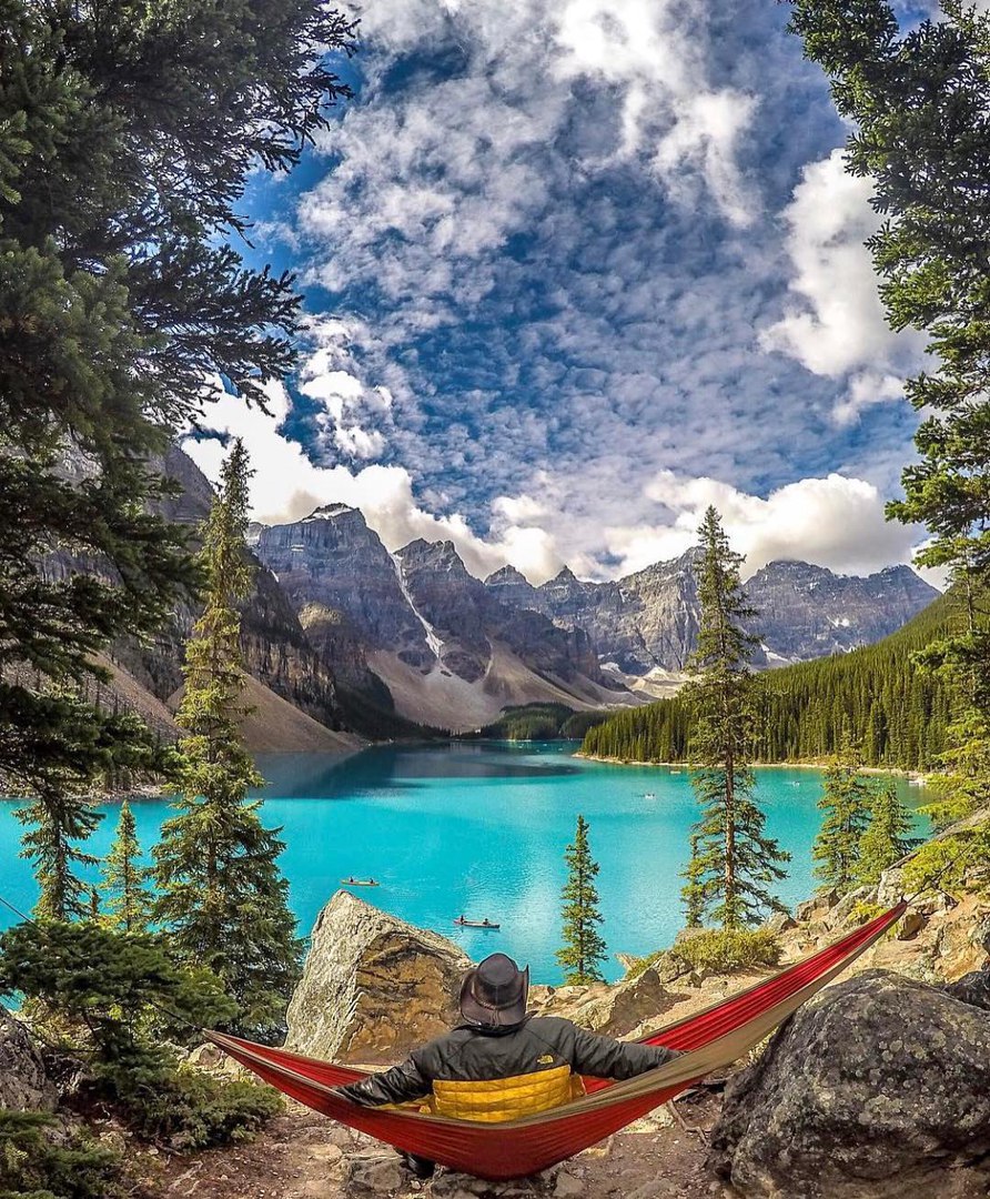 Озеро Морейн, Канада