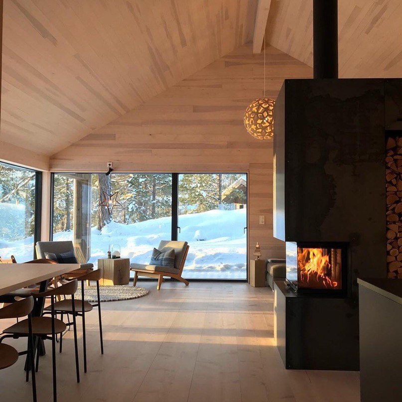 Отвезите меня в этот домик в Норвегии!