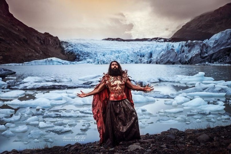 Захватывающая дух фотосессия, посвященная проблеме таяния ледников - 7