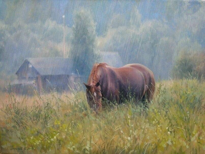 Волшебные тёплые деревенские пейзажи - 5