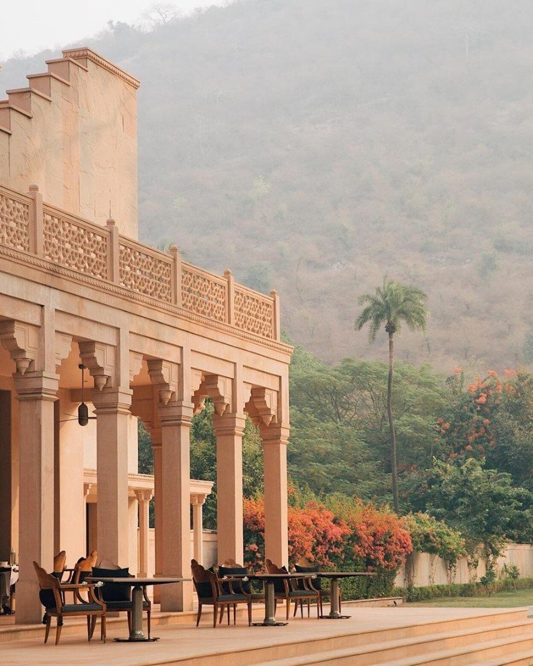 The charming atmosphere of India