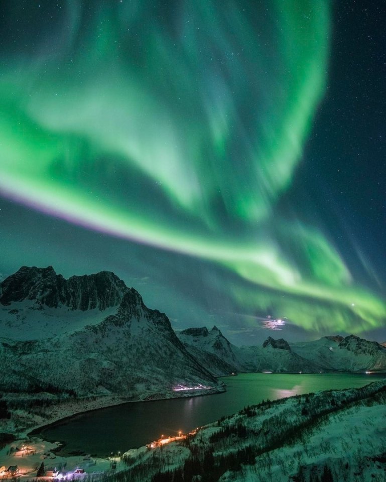 Северное сияние в Норвегии  - 5