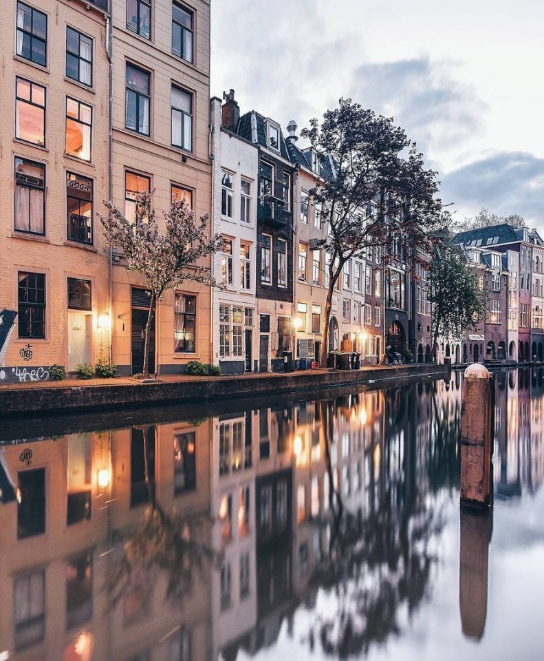 Уютные улочки Утрехта, Нидерланды - 7