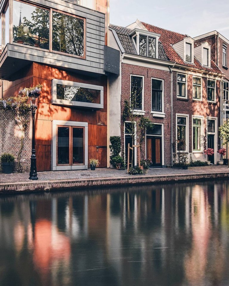 Уютные улочки Утрехта, Нидерланды - 9