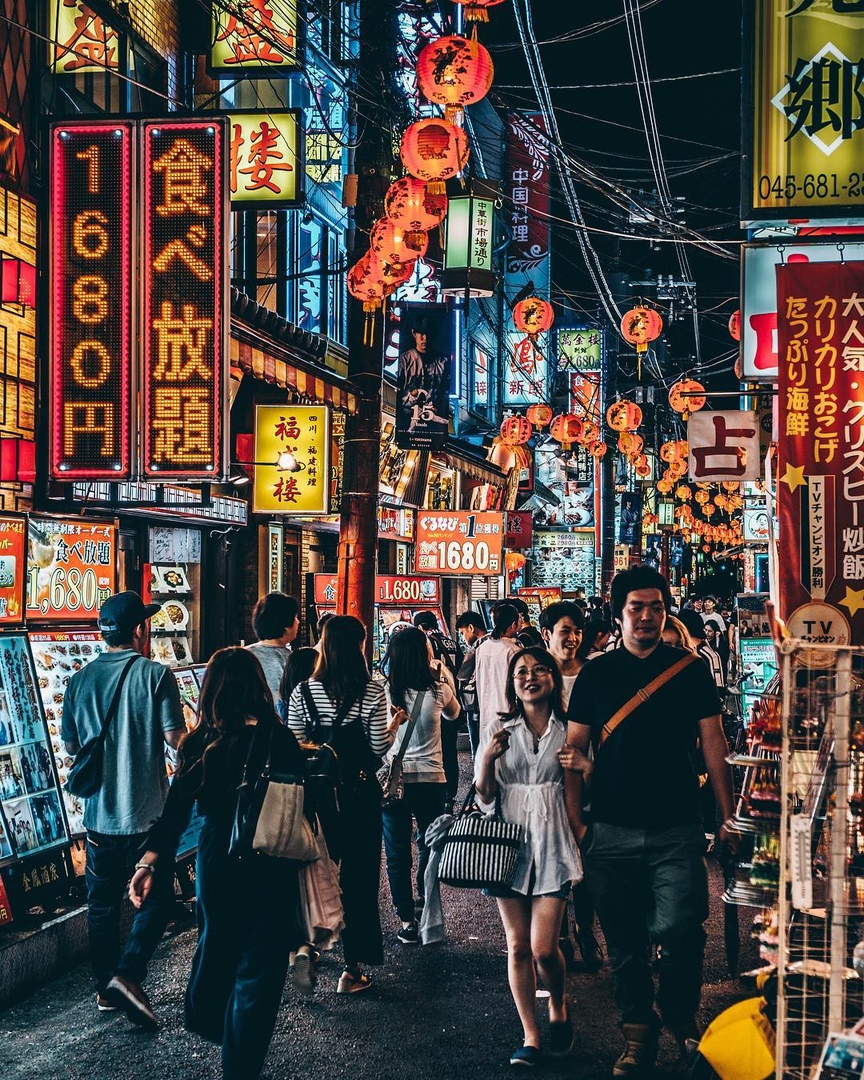 Вечeрний Токио, Япония - 8