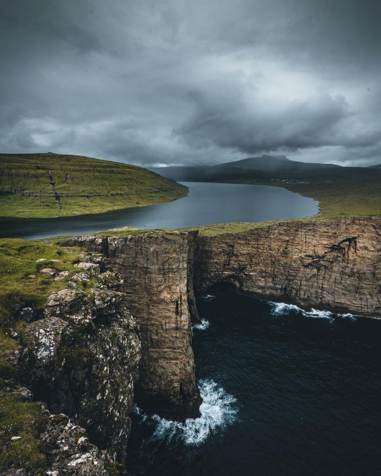 Изумрудные пейзажи Фарерских островов  - 7