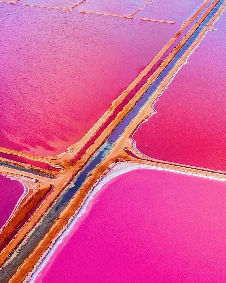 Озеро Хатт в Западной Австралии — словно полотна великих импрессионистов - 6