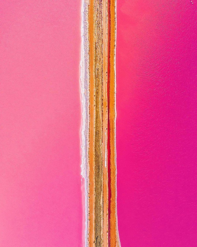 Озеро Хатт в Западной Австралии — словно полотна великих импрессионистов - 8