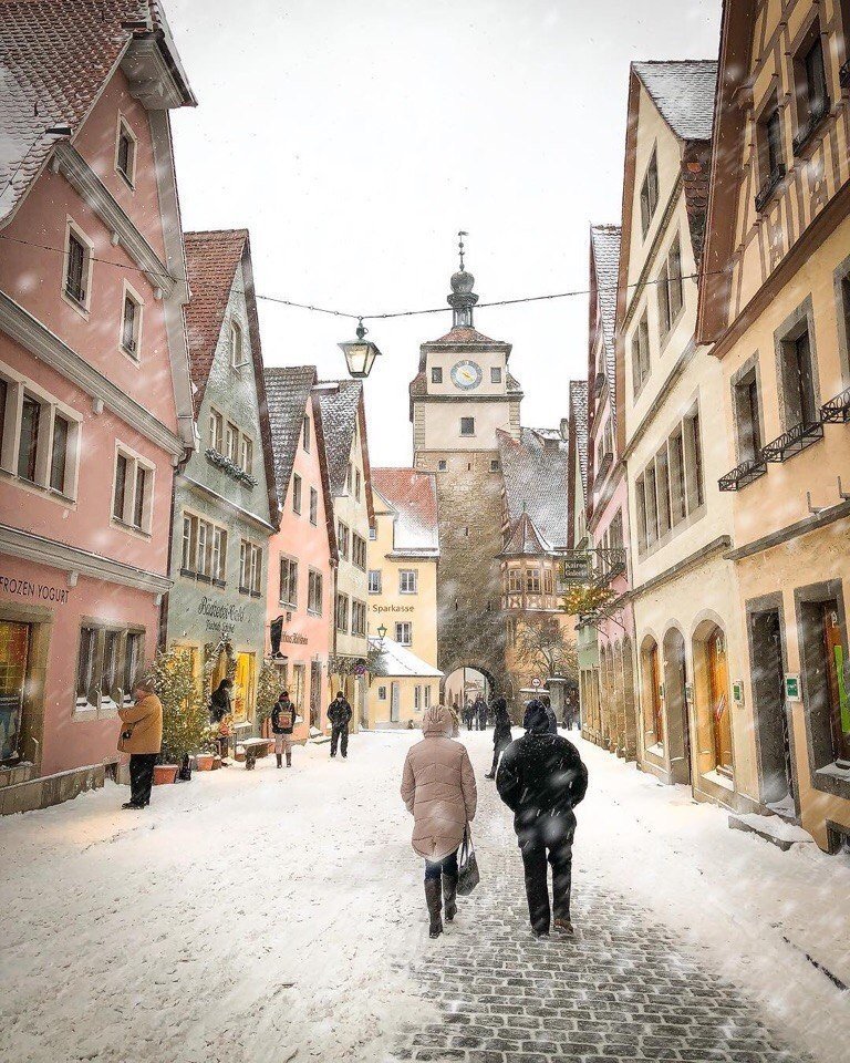 Заснеженная Германия - словно кусочек сказки - 5
