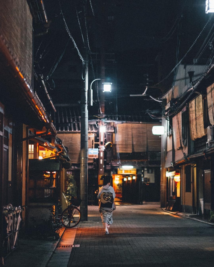 Вогні нічного Кіото, Японія - 5
