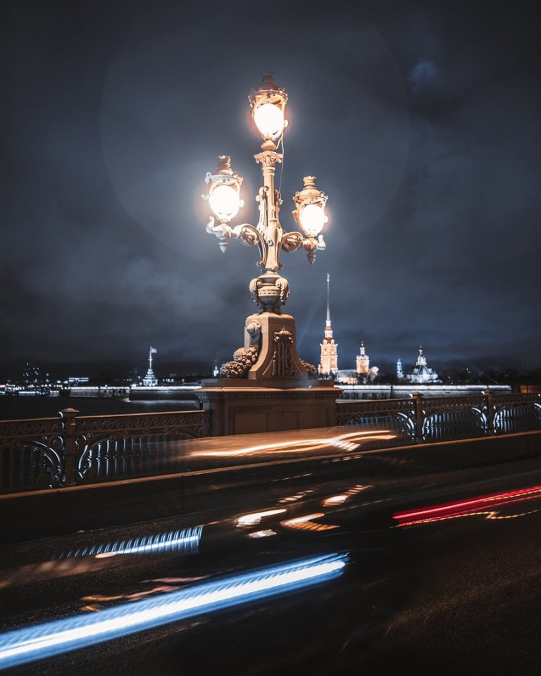 Огни вечернего Питера