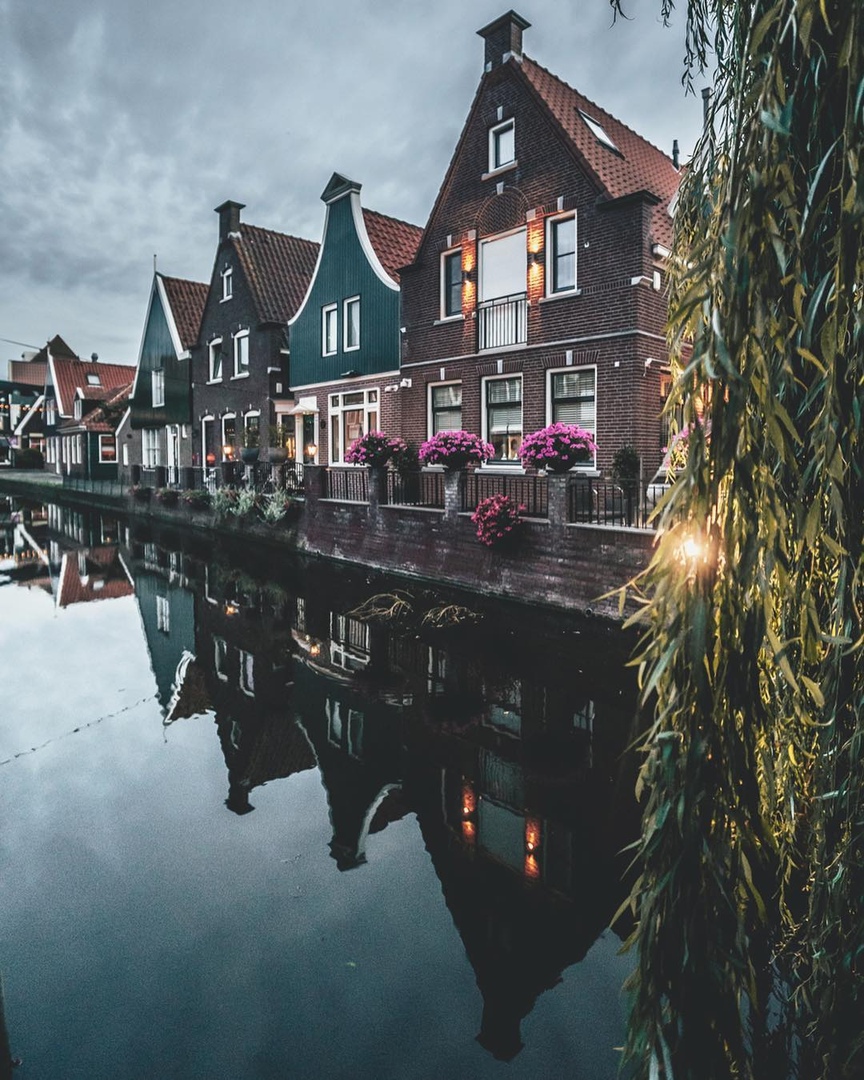 Тихая деревушка в Нидерландах