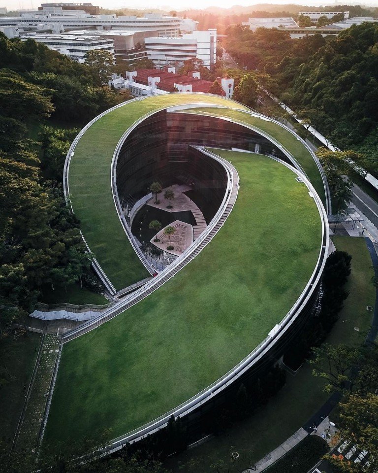 Футуристическая архитектура Сингапура 