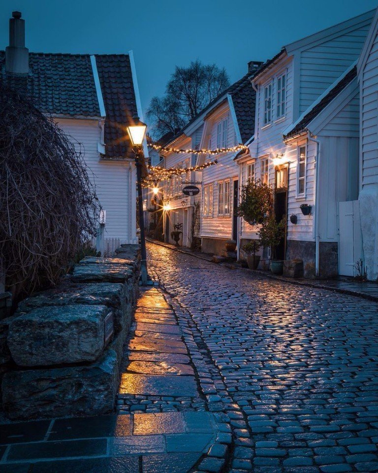 Тихие норвежские улочки