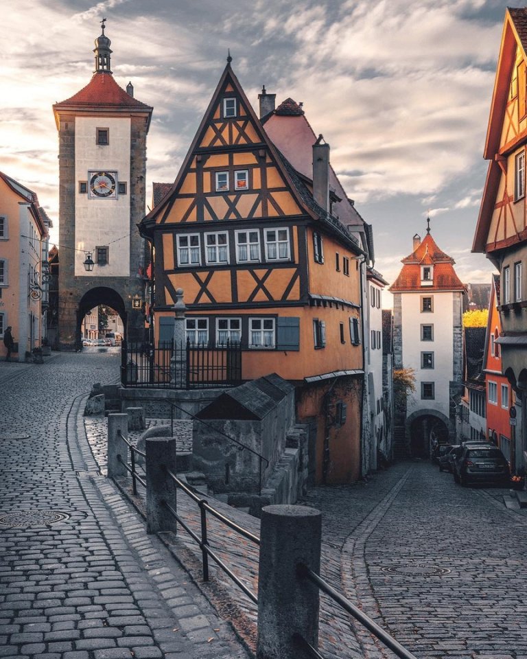 Уютные улочки Германии