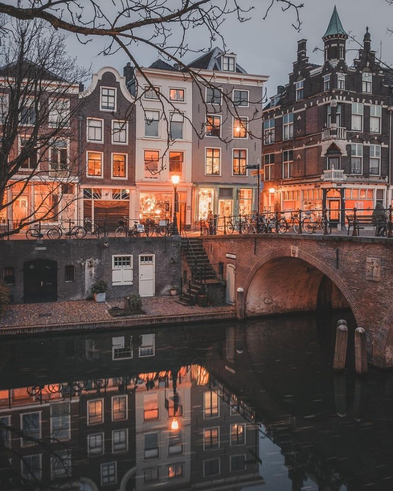 Тихий вечер в Утрехте, Нидерланды - 5