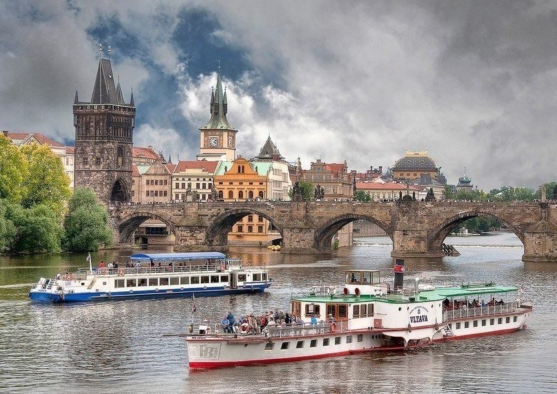 Карлов мост - символ Праги, Чехия - 6