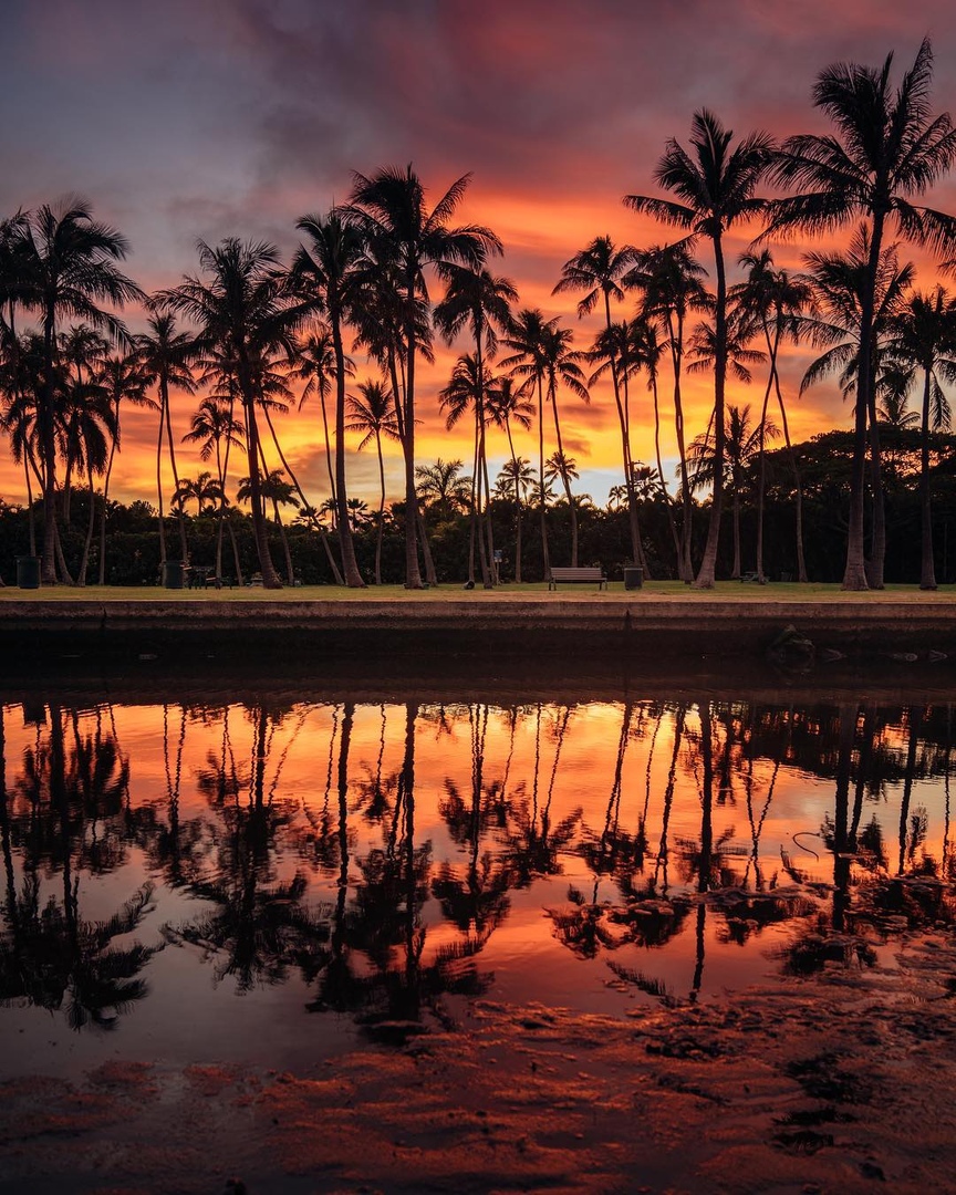 Гавайские закаты