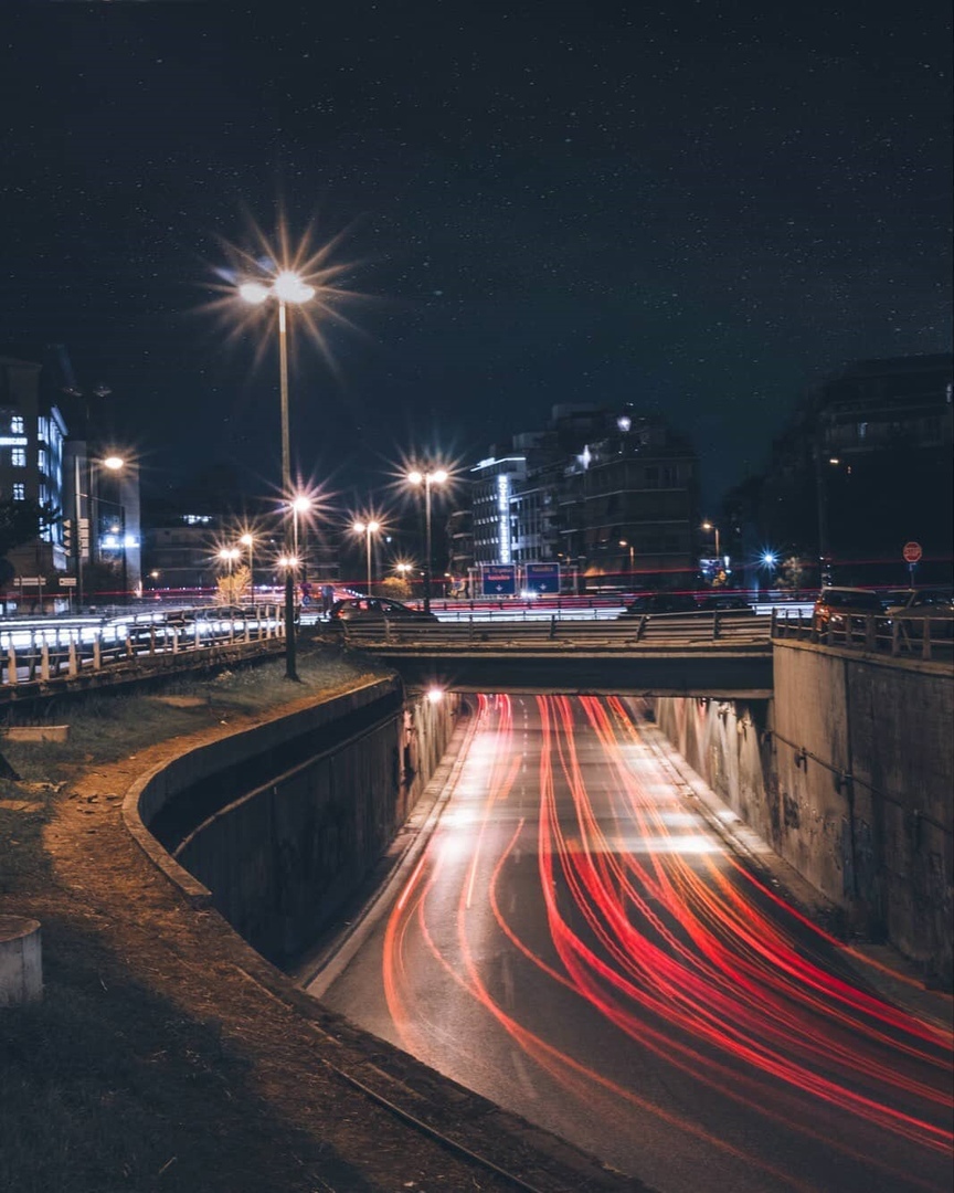 Ночная Греция