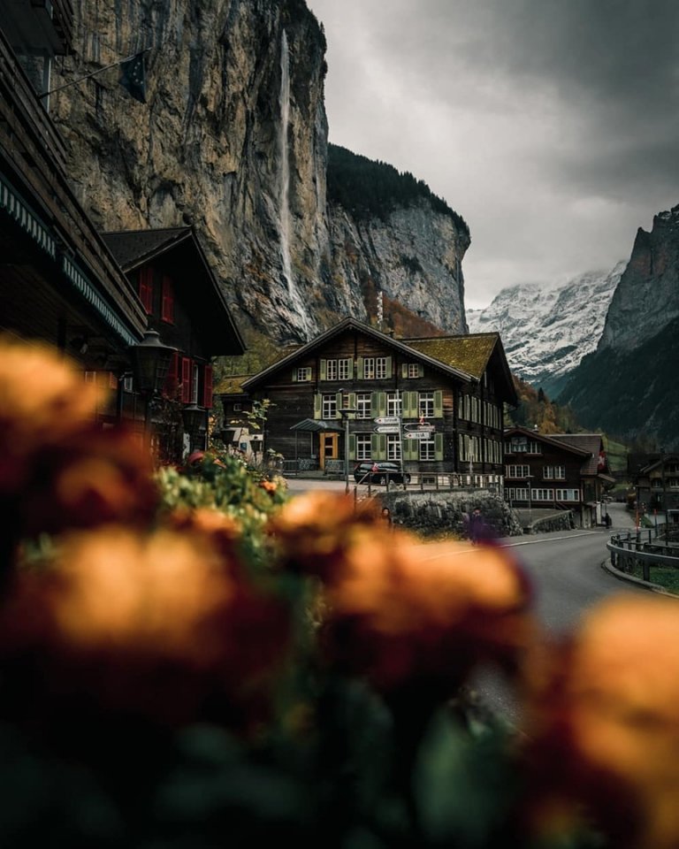 Хмурая Швейцария  - это красиво