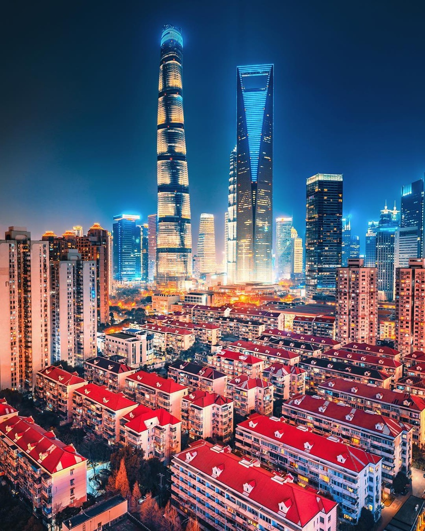 Вечерние огни Китая