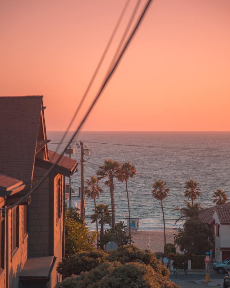 Коралловый закат, Лос-Анджелес 