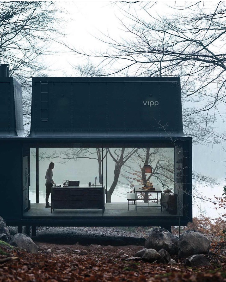 Дoмик интрoвeртa в лecу, на недельку бы сейчас туда.. - 9