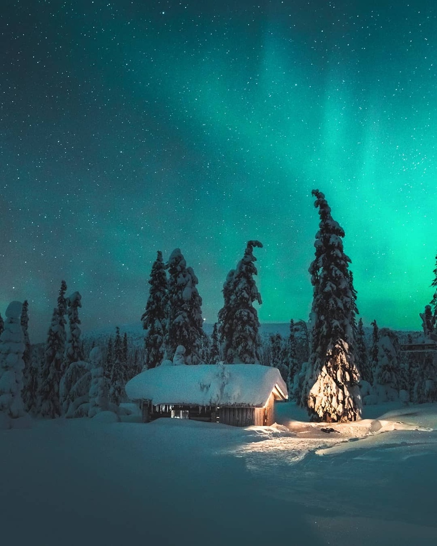 Волшебные ночи в Финляндии