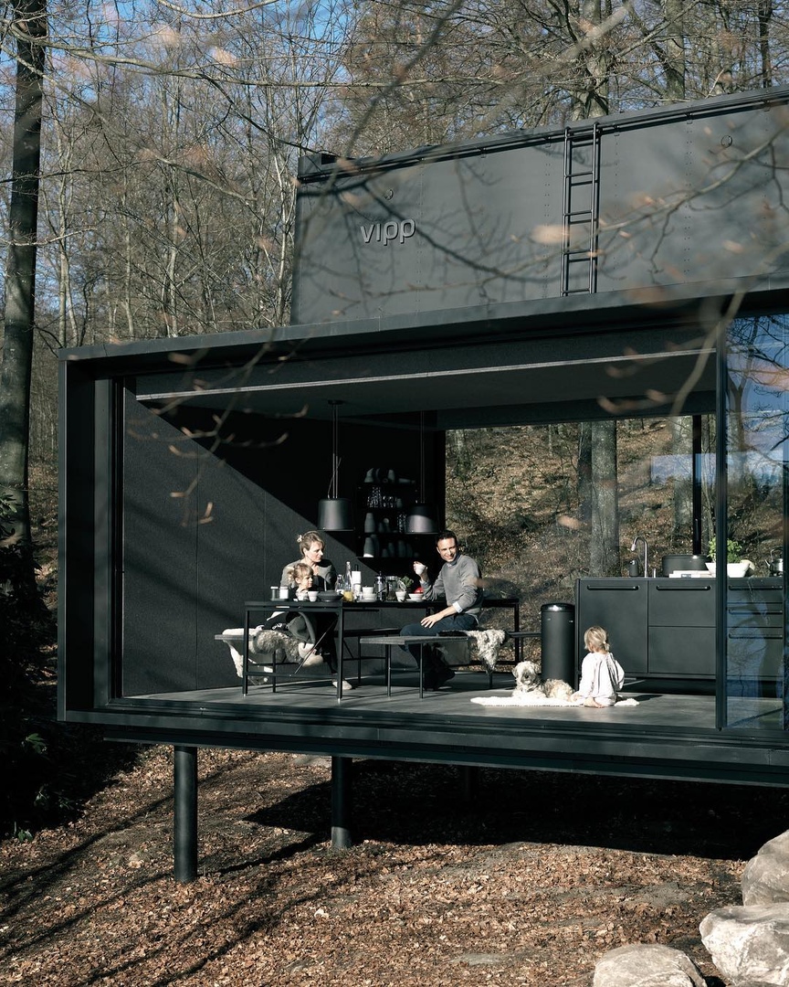 Дoмик интрoвeртa в лecу, на недельку бы сейчас туда.. - 5