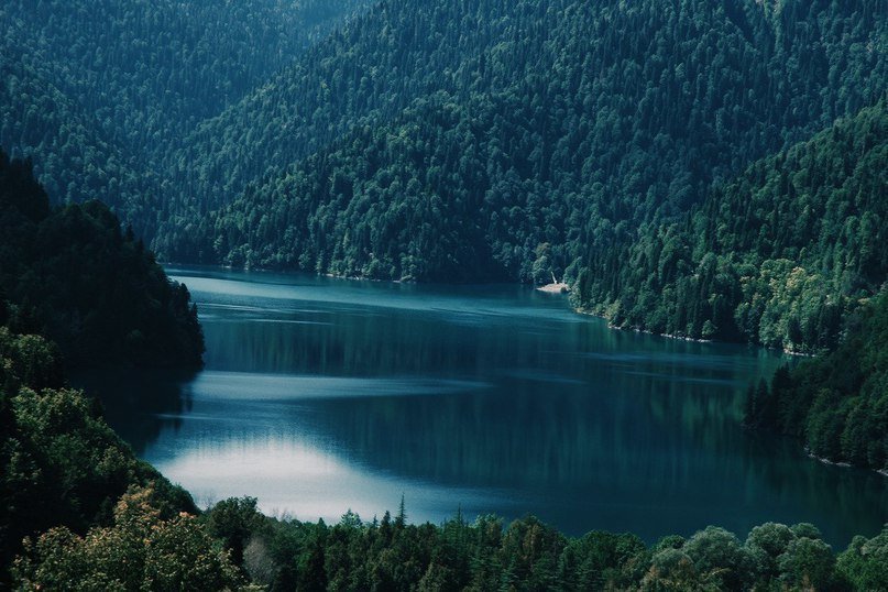 Покой и умиротворение на озере Рица, Абхазия - 5