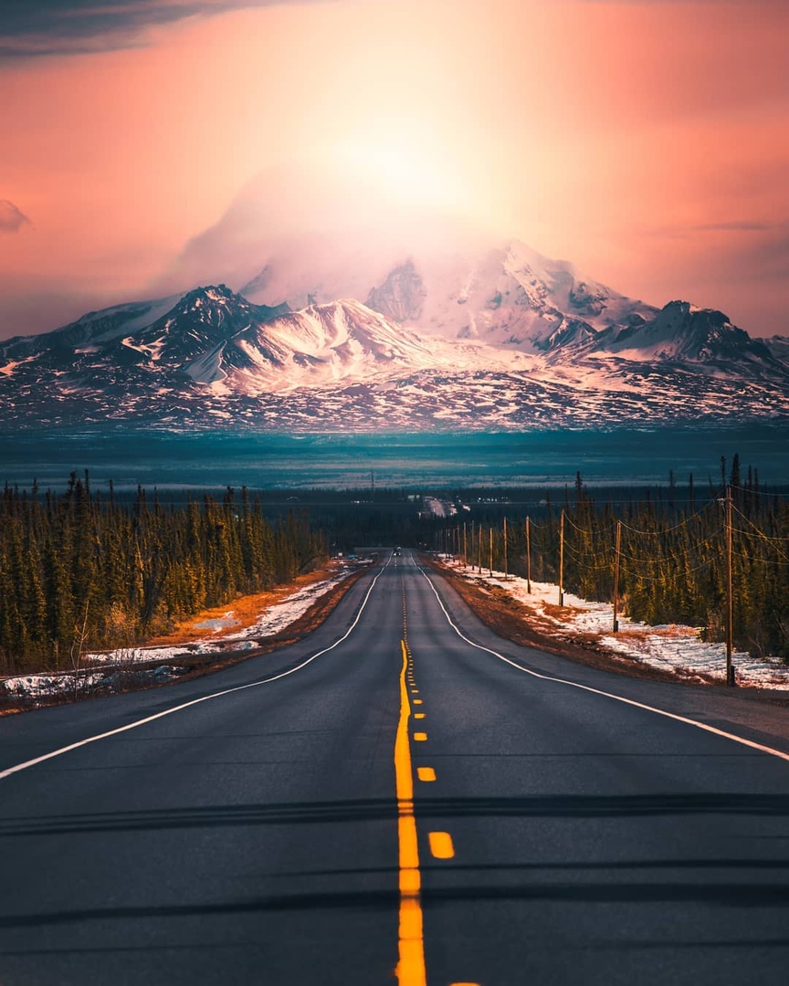 Холодная, но потрясающая Аляска