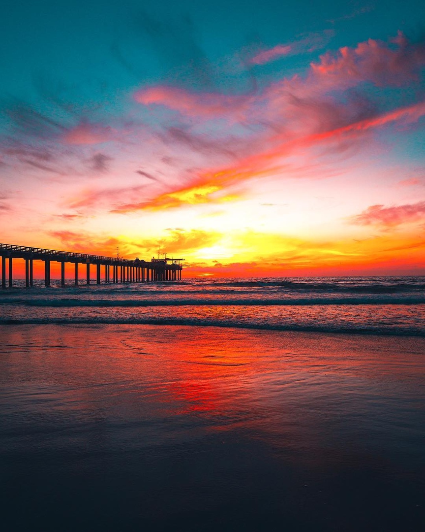 Морские закаты